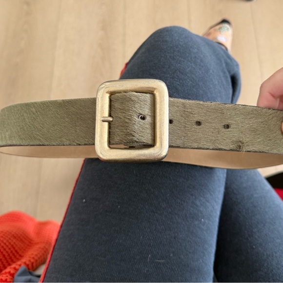 Streets Ahead Gold and Tan Belt - Picture 3 of 9